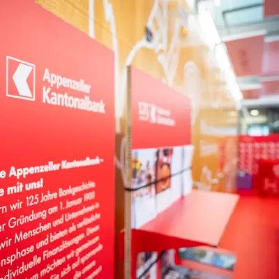 rondom Appenzeller Kantonalbank Inszenierungen 125 Jahre Jubiläum