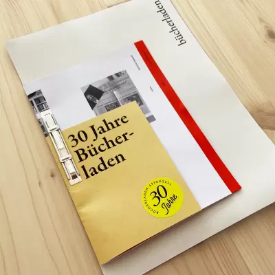 rondom Bücherladen Appenzell Jubiläumskampagne Broschüre