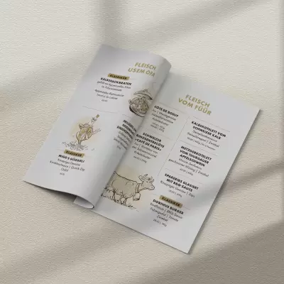 rondom Dorfhus Gupf Speisekarte 2024