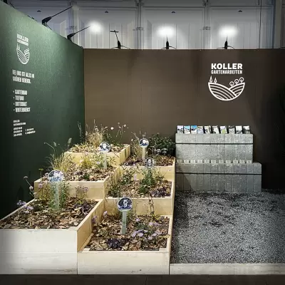 Gartenbau Messestand