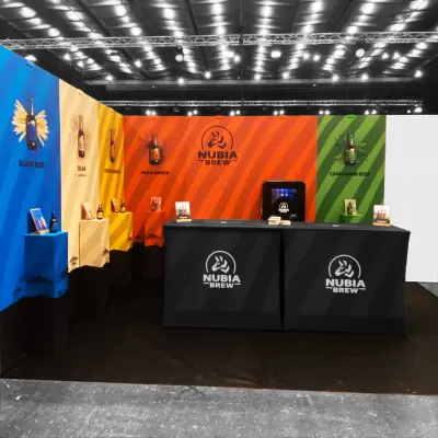 Messestand Konzept